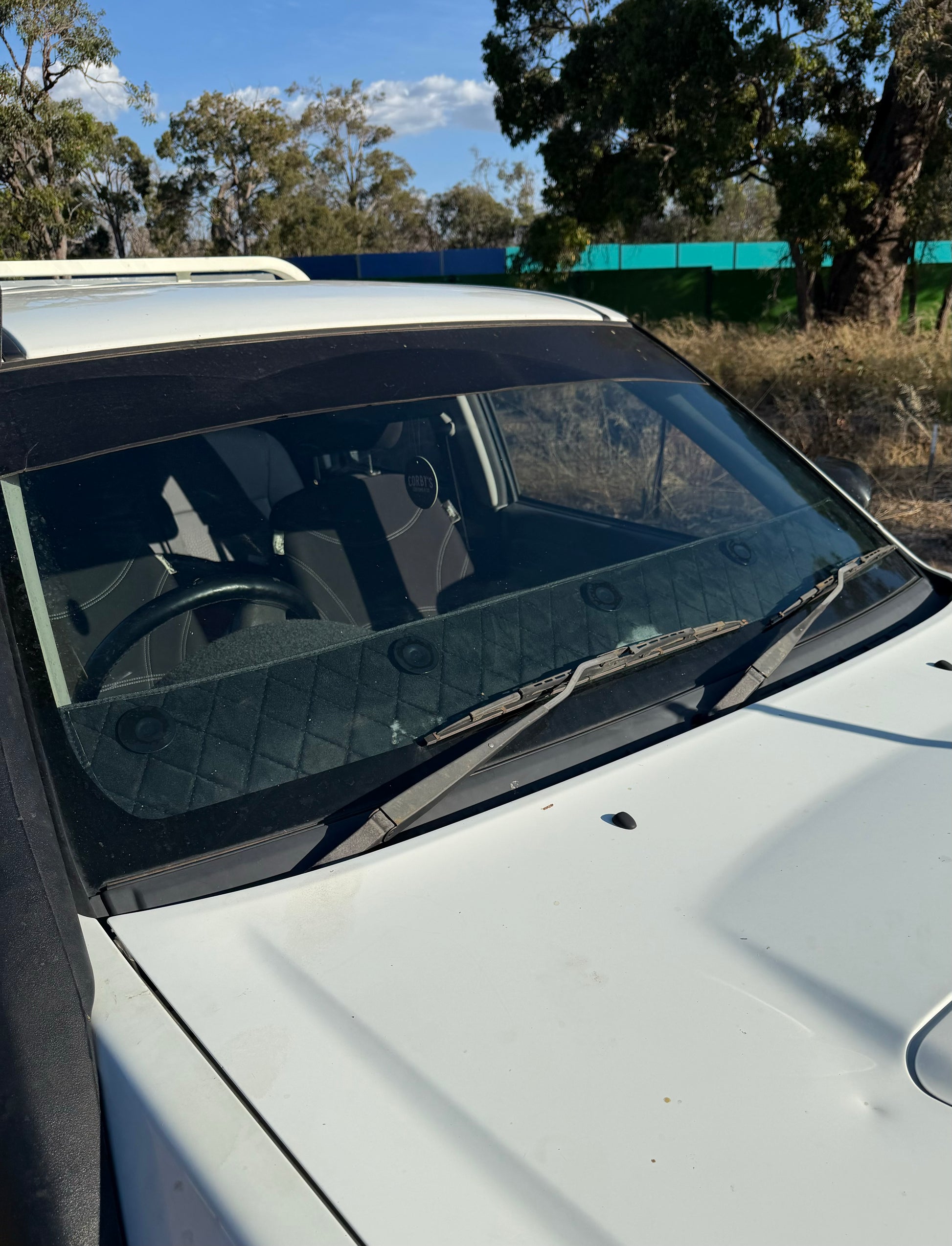 HOLDEN BLACK MACRO DASH SHADE | Sun Visor Heat & Glare Protection